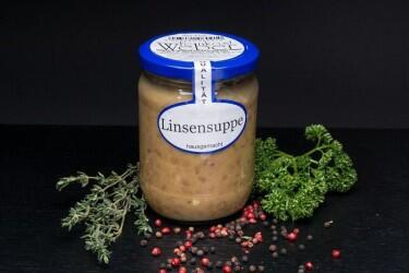 Linsensuppe - Hausfrauen Art - im Glas  500 ml